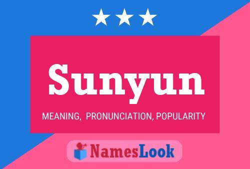 Poster del nome Sunyun