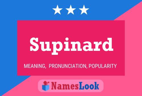 Poster del nome Supinard