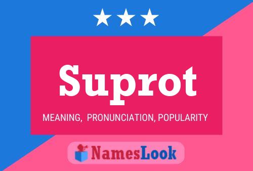 Poster del nome Suprot