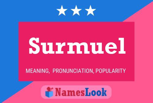 Poster del nome Surmuel