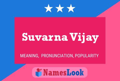 Poster del nome Suvarna Vijay