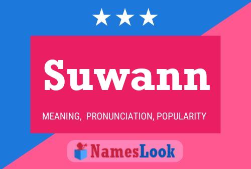 Poster del nome Suwann