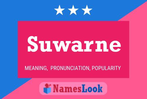 Poster del nome Suwarne