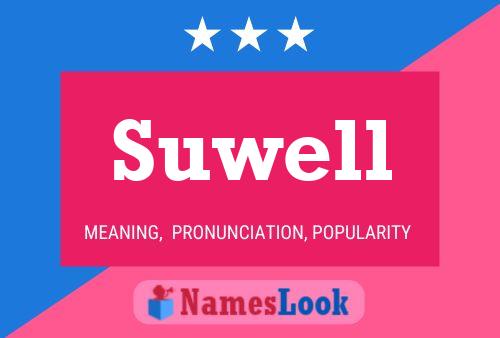 Poster del nome Suwell