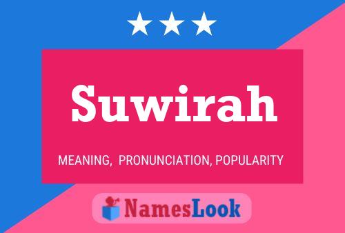 Poster del nome Suwirah