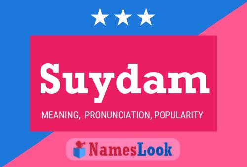 Poster del nome Suydam