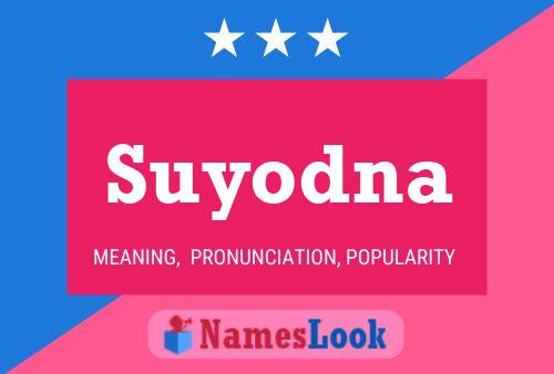 Poster del nome Suyodna