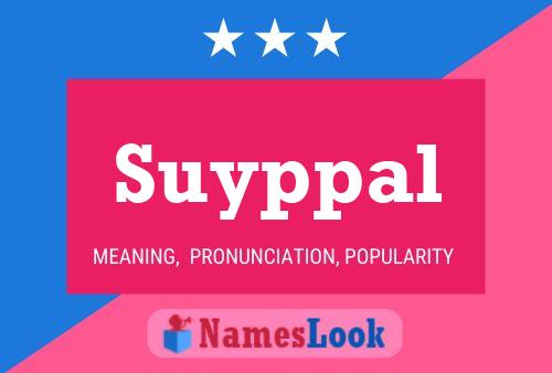 Poster del nome Suyppal