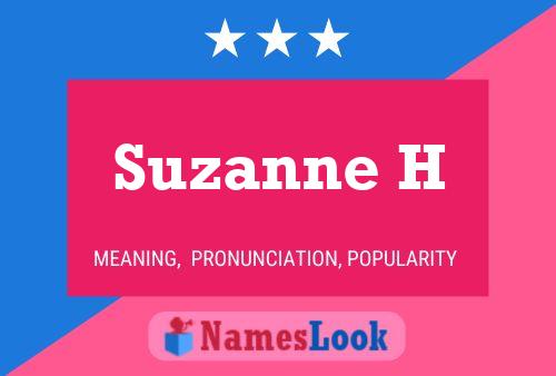 Poster del nome Suzanne H