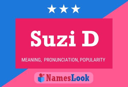 Poster del nome Suzi D