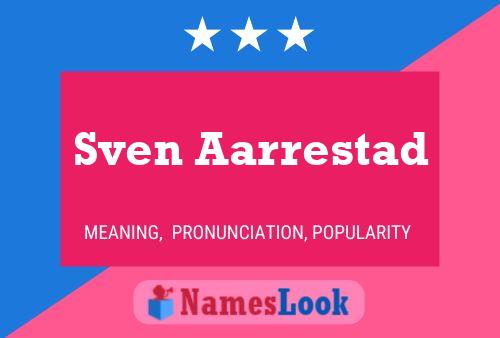 Poster del nome Sven Aarrestad