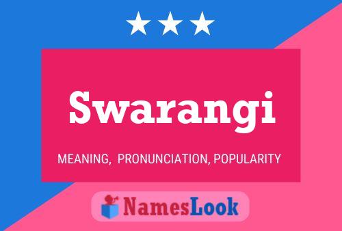 Poster del nome Swarangi