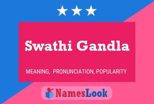 Poster del nome Swathi Gandla