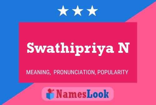 Poster del nome Swathipriya N