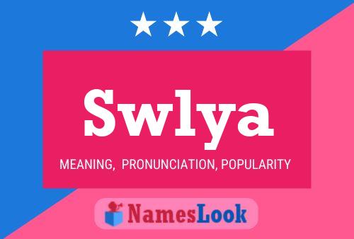 Poster del nome Swlya