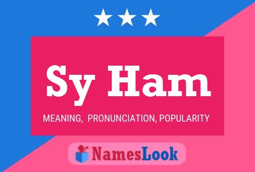 Poster del nome Sy Ham