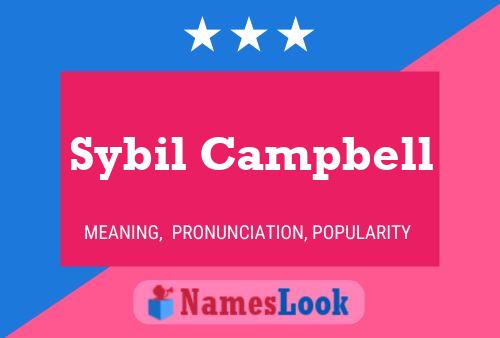 Poster del nome Sybil Campbell