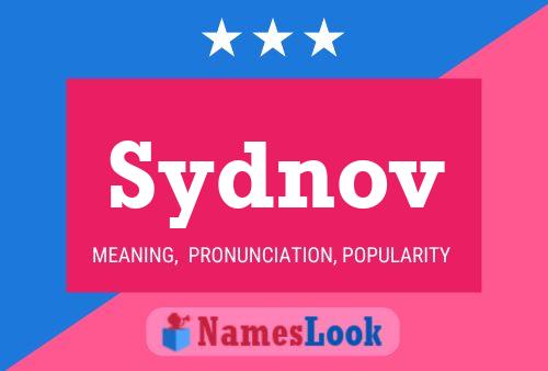 Poster del nome Sydnov