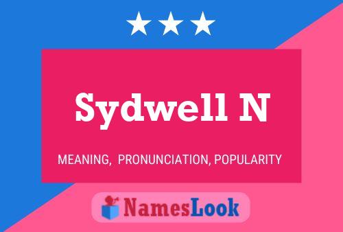 Poster del nome Sydwell N