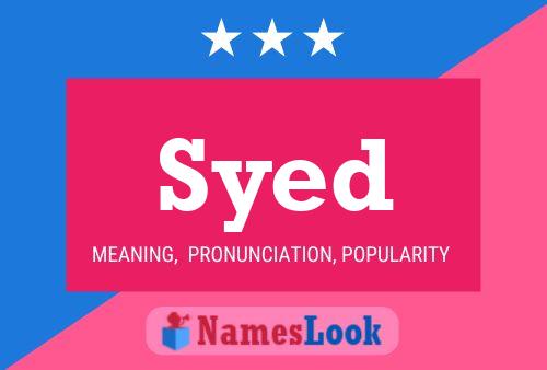 Poster del nome Syed