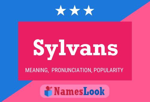 Poster del nome Sylvans