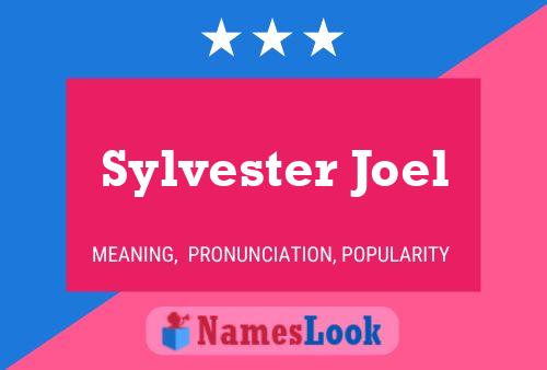 Poster del nome Sylvester Joel