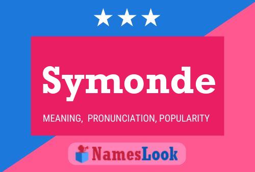 Poster del nome Symonde