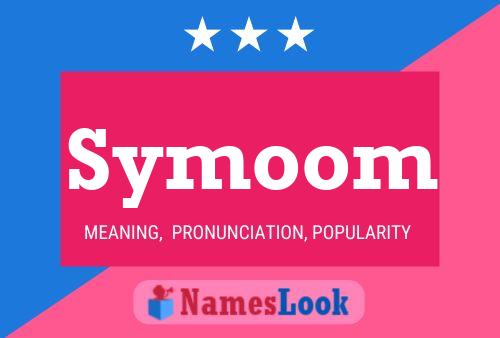 Poster del nome Symoom