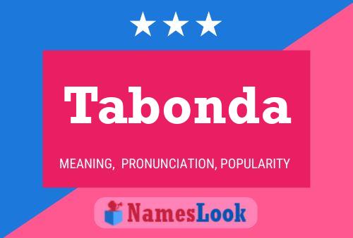 Poster del nome Tabonda