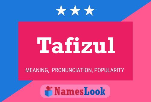 Poster del nome Tafizul