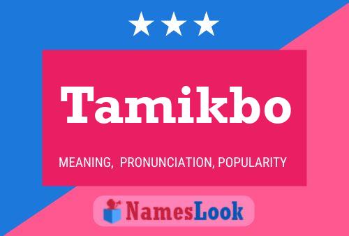 Poster del nome Tamikbo