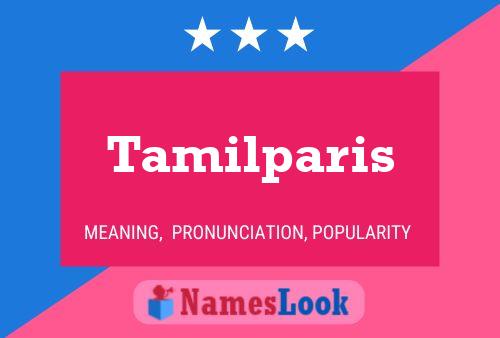 Poster del nome Tamilparis