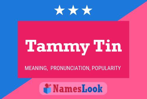 Poster del nome Tammy Tin