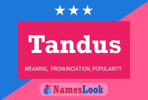 Poster del nome Tandus