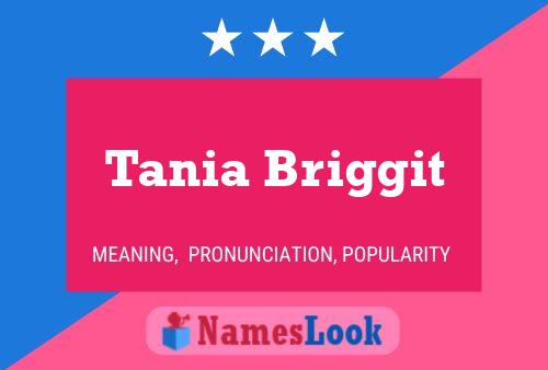 Poster del nome Tania Briggit