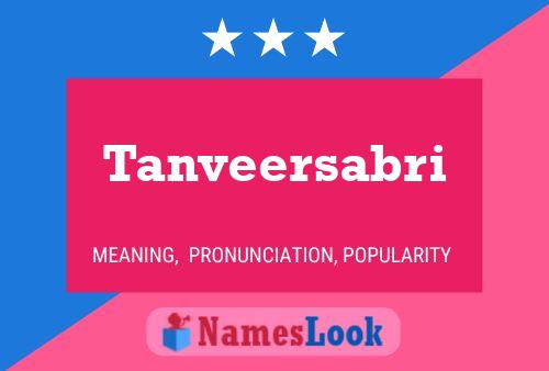 Poster del nome Tanveersabri