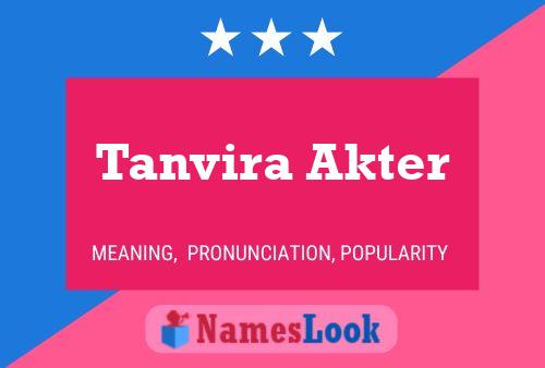 Poster del nome Tanvira Akter