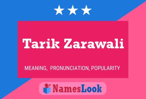 Poster del nome Tarik Zarawali