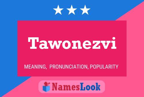 Poster del nome Tawonezvi