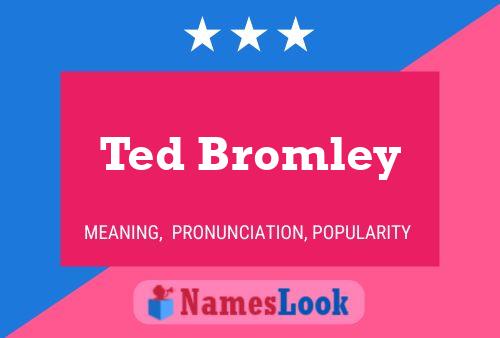 Poster del nome Ted Bromley