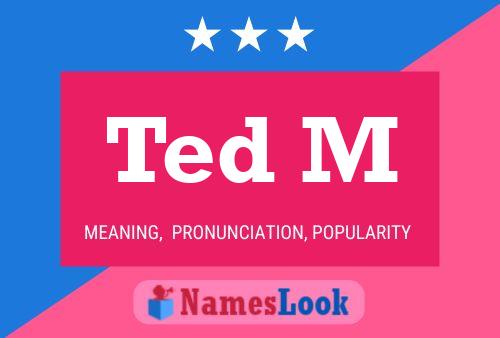 Poster del nome Ted M