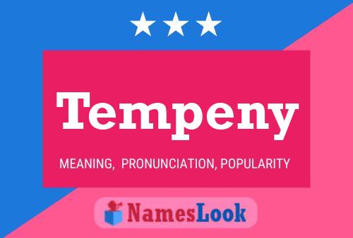 Poster del nome Tempeny