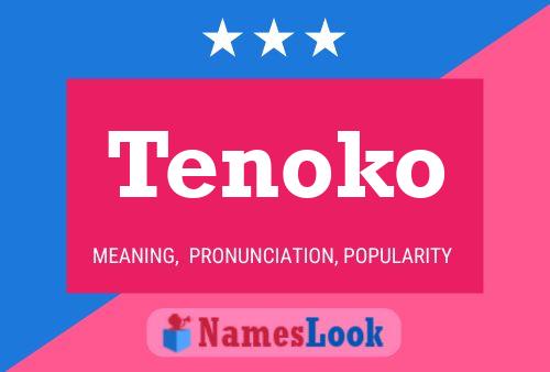 Poster del nome Tenoko