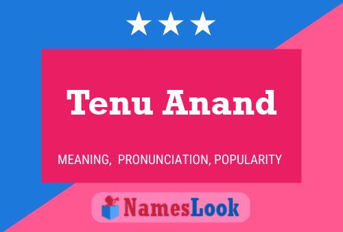 Poster del nome Tenu Anand