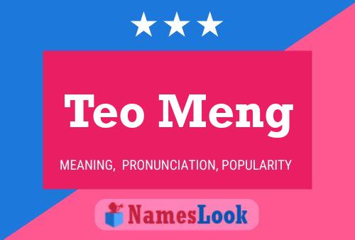 Poster del nome Teo Meng