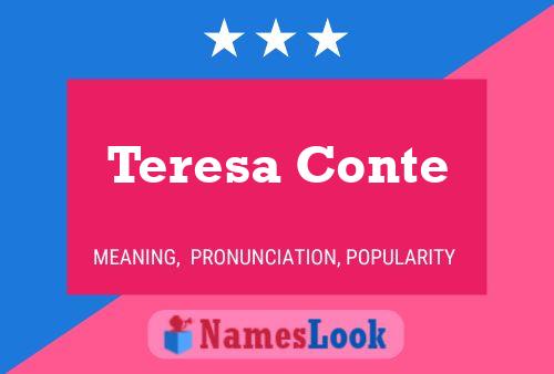 Poster del nome Teresa Conte