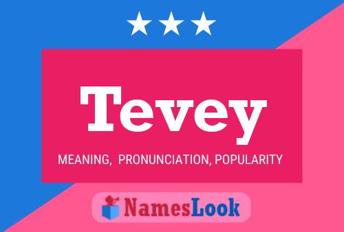 Poster del nome Tevey