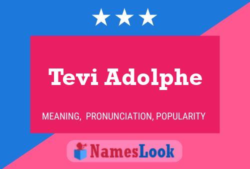 Poster del nome Tevi Adolphe