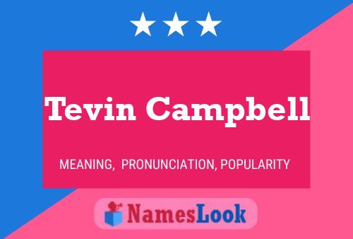 Poster del nome Tevin Campbell