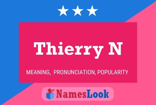 Poster del nome Thierry N